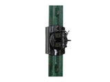 Gallagher Multi-Post Pinlock Fence Insulator on metal green t-post