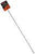 Gallagher 3' Ground Rod with T handle for movable electric fence