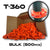 bulk box of orange lock jawz insulators