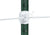 Gallagher Wide Jaw Pinlock T-Post Fence Insulators - Gallagher Electric Fence
