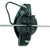 Black Gallagher Pinlock Wood Post Fence Insulator with smooth wire