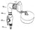 Lapp 2 Hole Energy Free Waterer  valve set up