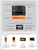 Diagram of Gallagher M10000i electric fence Charger and display