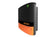 MB1800i Gallagher Electric Fence charger side view with LED lights