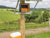Gallagher MB1800i Electric Fence charger set on farm with battery