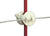 Gallagher G655144  Screw-On Rod post electric Fence Insulators